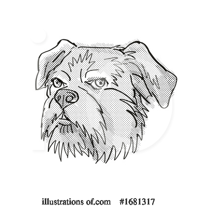 Royalty-Free (RF) Dog Clipart Illustration by patrimonio - Stock Sample #1681317