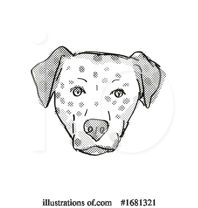 Royalty-Free (RF) Dog Clipart Illustration by patrimonio - Stock Sample #1681321