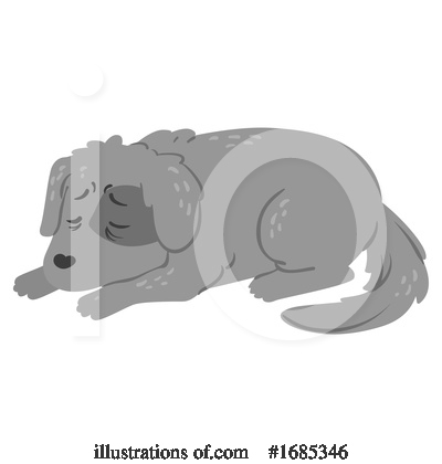 Royalty-Free (RF) Dog Clipart Illustration by BNP Design Studio - Stock Sample #1685346
