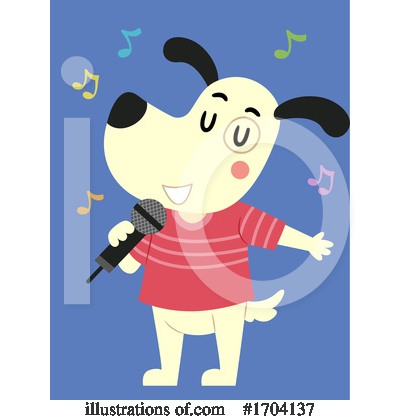 Royalty-Free (RF) Dog Clipart Illustration by BNP Design Studio - Stock Sample #1704137