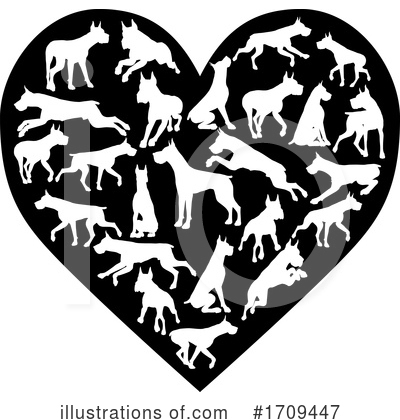 Royalty-Free (RF) Dog Clipart Illustration by AtStockIllustration - Stock Sample #1709447