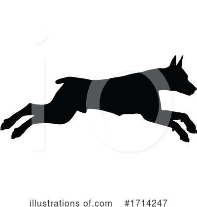 Royalty-Free (RF) Dog Clipart Illustration by AtStockIllustration - Stock Sample #1714247
