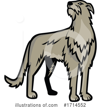 Royalty-Free (RF) Dog Clipart Illustration by patrimonio - Stock Sample #1714552