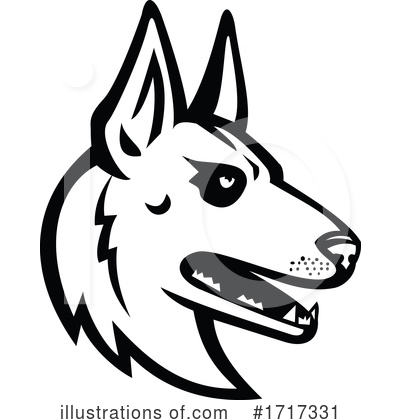 Royalty-Free (RF) Dog Clipart Illustration by patrimonio - Stock Sample #1717331
