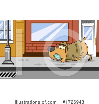 Royalty-Free (RF) Dog Clipart Illustration by Hit Toon - Stock Sample #1726943