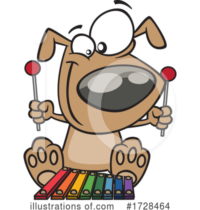 Dogs Clipart #1728464 by toonaday