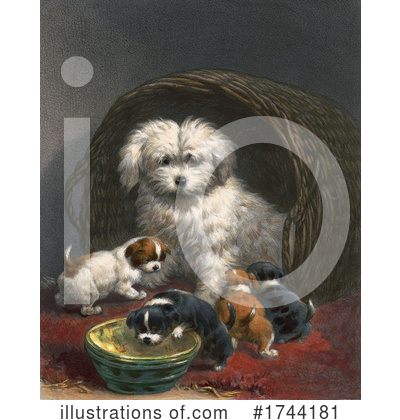 Royalty-Free (RF) Dog Clipart Illustration by JVPD - Stock Sample #1744181