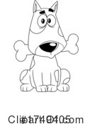 Dog Clipart #1749405 by Hit Toon