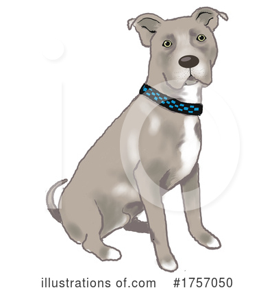 Bull Terrier Clipart #1757050 by Maria Bell