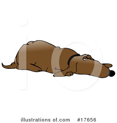 Royalty-Free (RF) Dog Clipart Illustration by djart - Stock Sample #17656