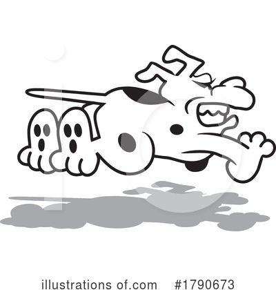 Royalty-Free (RF) Dog Clipart Illustration by Johnny Sajem - Stock Sample #1790673