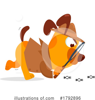 Royalty-Free (RF) Dog Clipart Illustration by Hit Toon - Stock Sample #1792896