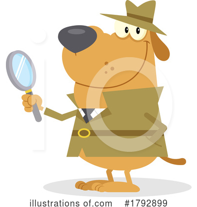 Detective Clipart #1792899 by Hit Toon