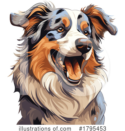Dog Clipart #1795453 by stockillustrations