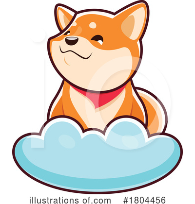Shiba Inu Clipart #1804456 by Vector Tradition SM
