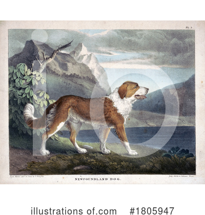 Royalty-Free (RF) Dog Clipart Illustration by JVPD - Stock Sample #1805947