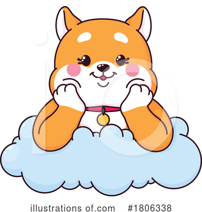 Shiba Inu Clipart #1806338 by Vector Tradition SM