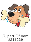 Dog Clipart #211239 by visekart