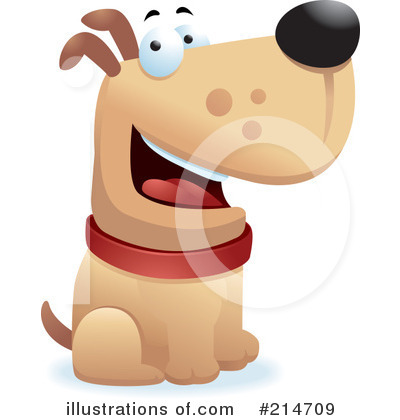Royalty-Free (RF) Dog Clipart Illustration by Cory Thoman - Stock Sample #214709