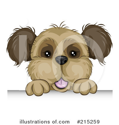 Royalty-Free (RF) Dog Clipart Illustration by BNP Design Studio - Stock Sample #215259