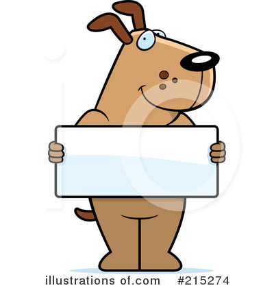 Royalty-Free (RF) Dog Clipart Illustration by Cory Thoman - Stock Sample #215274