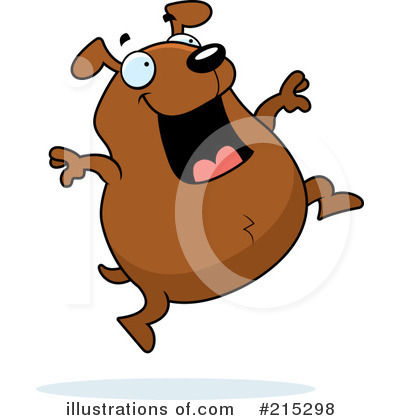Royalty-Free (RF) Dog Clipart Illustration by Cory Thoman - Stock Sample #215298