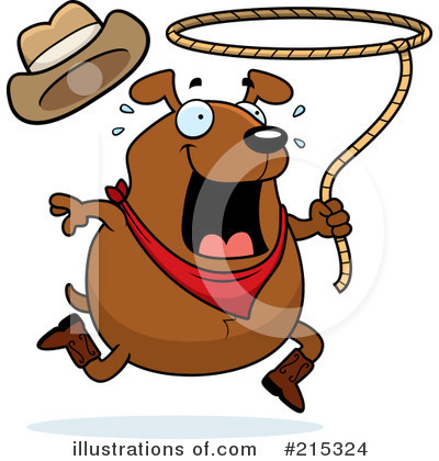 Royalty-Free (RF) Dog Clipart Illustration by Cory Thoman - Stock Sample #215324