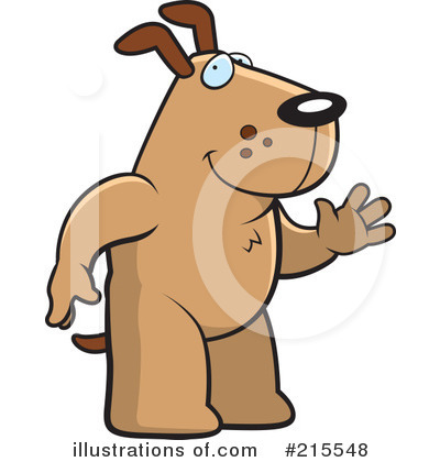Royalty-Free (RF) Dog Clipart Illustration by Cory Thoman - Stock Sample #215548