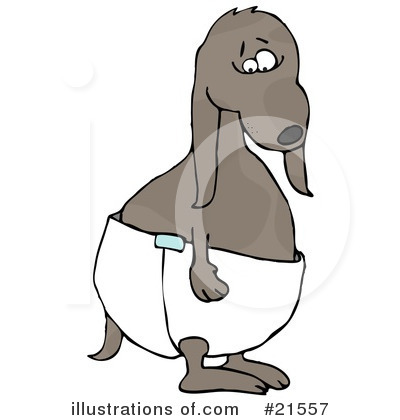 Royalty-Free (RF) Dog Clipart Illustration by djart - Stock Sample #21557