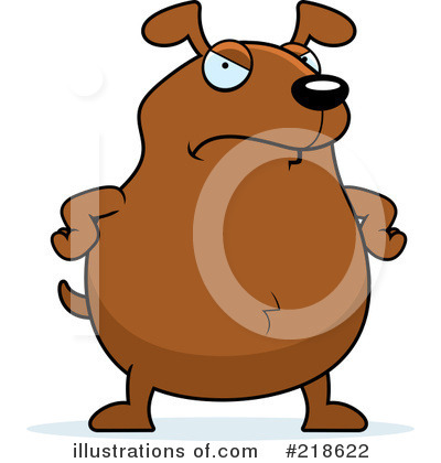 Royalty-Free (RF) Dog Clipart Illustration by Cory Thoman - Stock Sample #218622