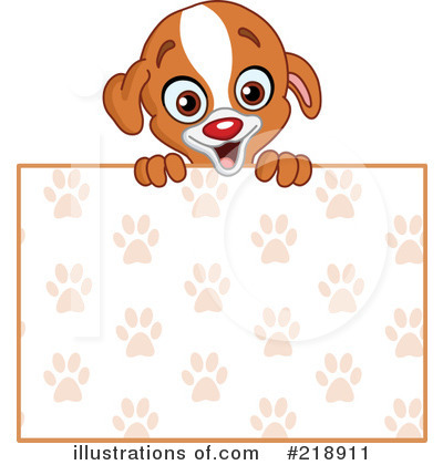 Royalty-Free (RF) Dog Clipart Illustration by yayayoyo - Stock Sample #218911