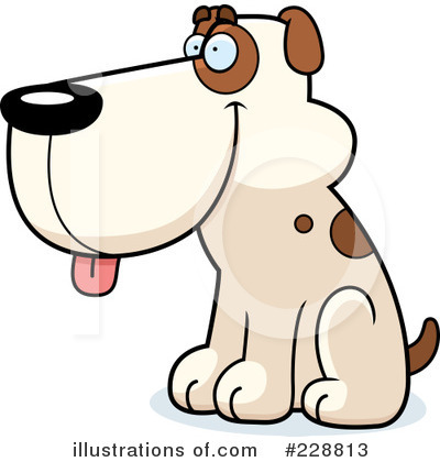 Royalty-Free (RF) Dog Clipart Illustration by Cory Thoman - Stock Sample #228813