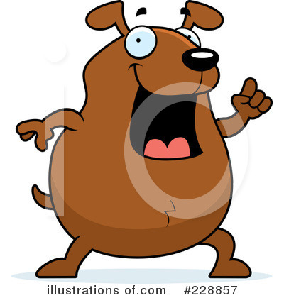 Royalty-Free (RF) Dog Clipart Illustration by Cory Thoman - Stock Sample #228857