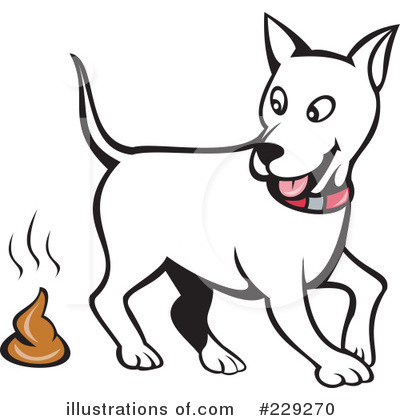 Royalty-Free (RF) Dog Clipart Illustration by patrimonio - Stock Sample #229270