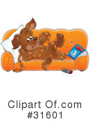 Dog Clipart #31601 by Alex Bannykh