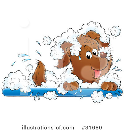 Puppy Clipart #31680 by Alex Bannykh