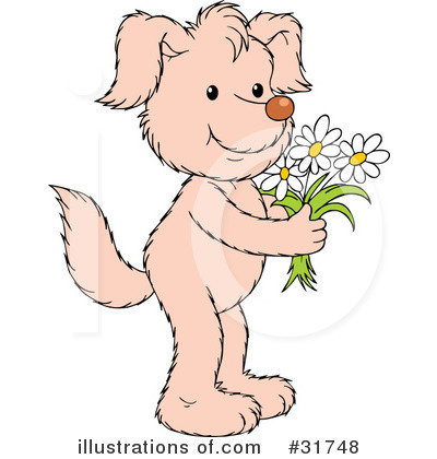 Royalty-Free (RF) Dog Clipart Illustration by Alex Bannykh - Stock Sample #31748