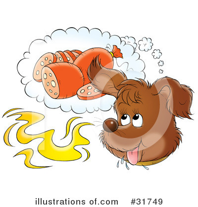 Royalty-Free (RF) Dog Clipart Illustration by Alex Bannykh - Stock Sample #31749