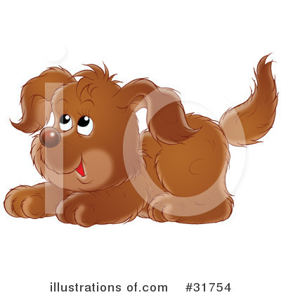 Royalty-Free (RF) Dog Clipart Illustration by Alex Bannykh - Stock Sample #31754