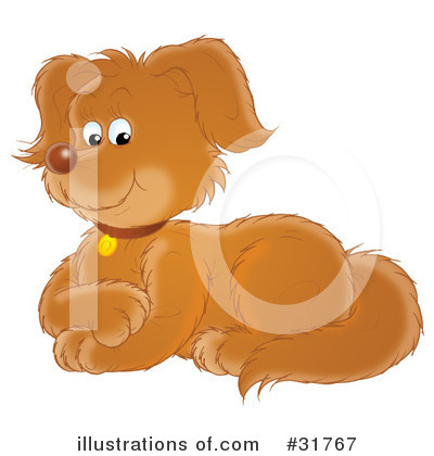 Royalty-Free (RF) Dog Clipart Illustration by Alex Bannykh - Stock Sample #31767