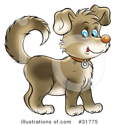 Royalty-Free (RF) Dog Clipart Illustration by Alex Bannykh - Stock Sample #31775