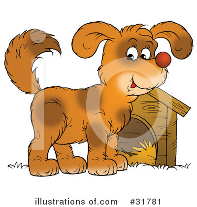 Royalty-Free (RF) Dog Clipart Illustration by Alex Bannykh - Stock Sample #31781