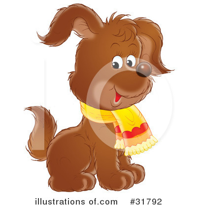 Royalty-Free (RF) Dog Clipart Illustration by Alex Bannykh - Stock Sample #31792