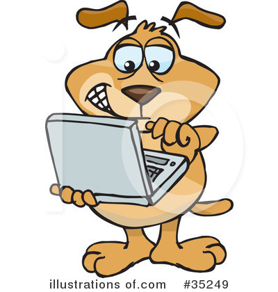 Computer Clipart #35249 by Dennis Holmes Designs