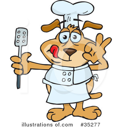 Chef Clipart #35277 by Dennis Holmes Designs