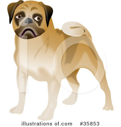 Royalty-Free (RF) Dog Clipart Illustration by Prawny - Stock Sample #35853