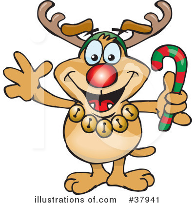 Rudolph Clipart #37941 by Dennis Holmes Designs