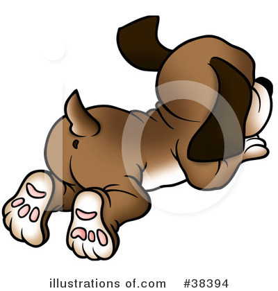 Royalty-Free (RF) Dog Clipart Illustration by dero - Stock Sample #38394