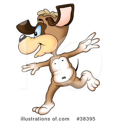 Royalty-Free (RF) Dog Clipart Illustration by dero - Stock Sample #38395