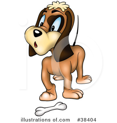 Royalty-Free (RF) Dog Clipart Illustration by dero - Stock Sample #38404